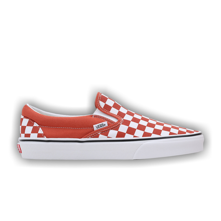 Vans checkerboard slip on ochre 2025