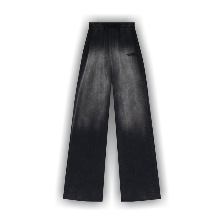 Buy Vetements Double Jersey Sweatpants 'Washed Black' - UE63SP110B 