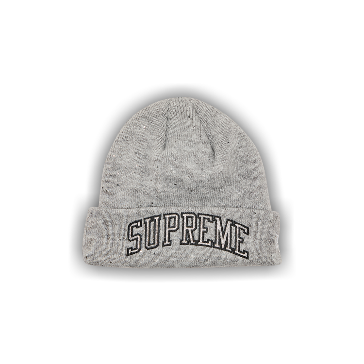 Buy Supreme x New Era Metallic Arc Beanie 'Grey' - SS23BN9 GREY | GOAT