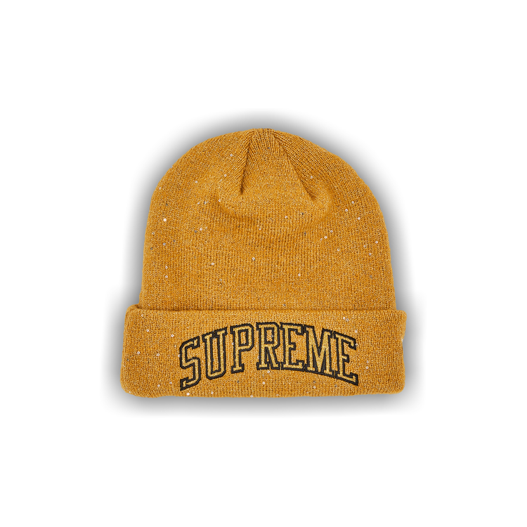 Buy Supreme x New Era Metallic Arc Beanie 'Gold' - SS23BN9 GOLD | GOAT