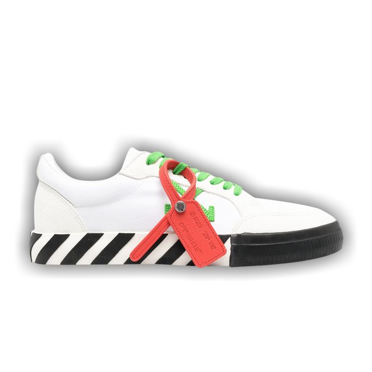 Buy Off-White Vulc Sneaker 'White Lime Green