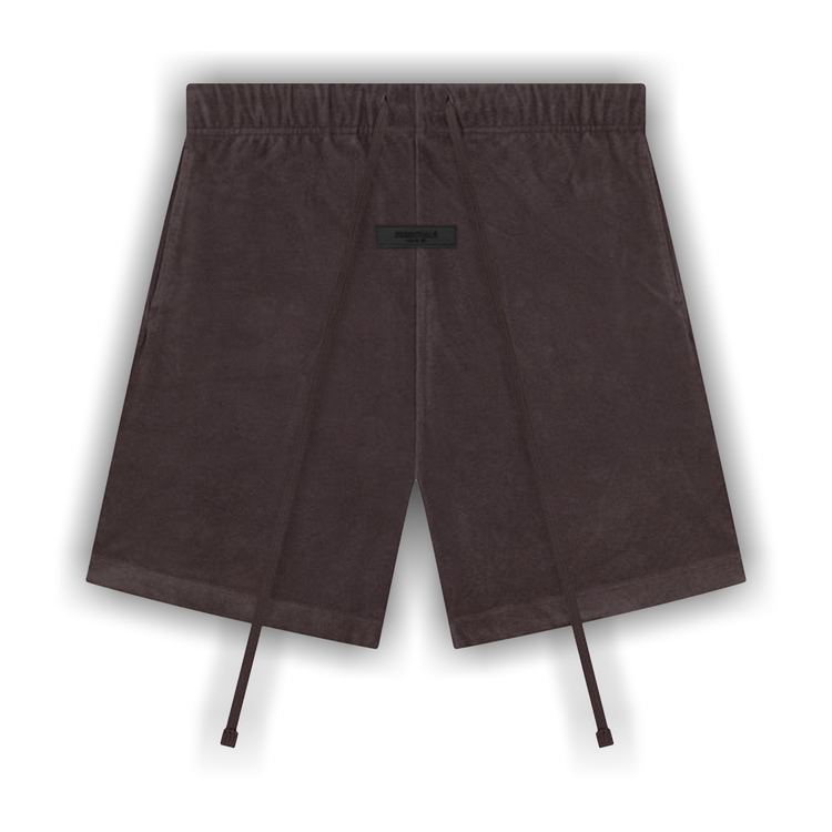 Buy Fear of God Essentials Terry Short 'Plum' - 160BT224095F