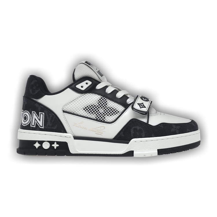 LV Trainer Sneaker DENIM NOIR UK 9