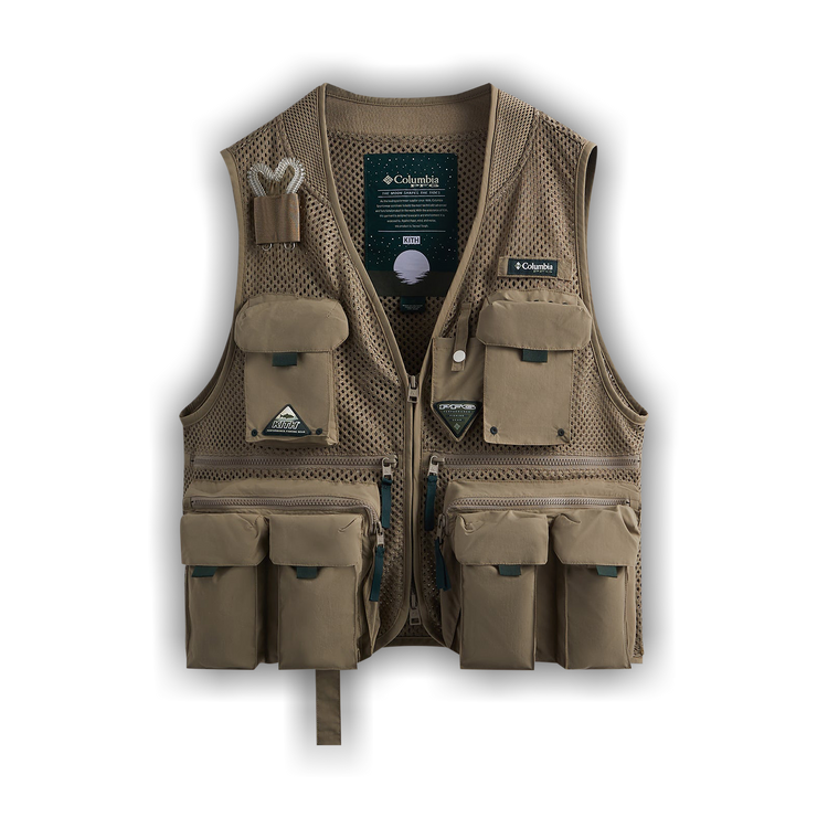 【新品未使用】Kith for Columbia Sherpa Vest Kith for Columbia Sherpa Vest in Bamboo Forest Men's Size S