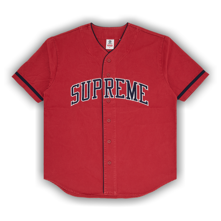 Buy Supreme x Timberland Baseball Jersey 'Green' - SS23KN83 GREEN