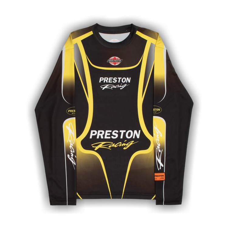 heron preston DSNY JERSEY LONG TEE ロンT M Heron Preston x DSNY Long Sleeve Jersone Tee (Military Green
