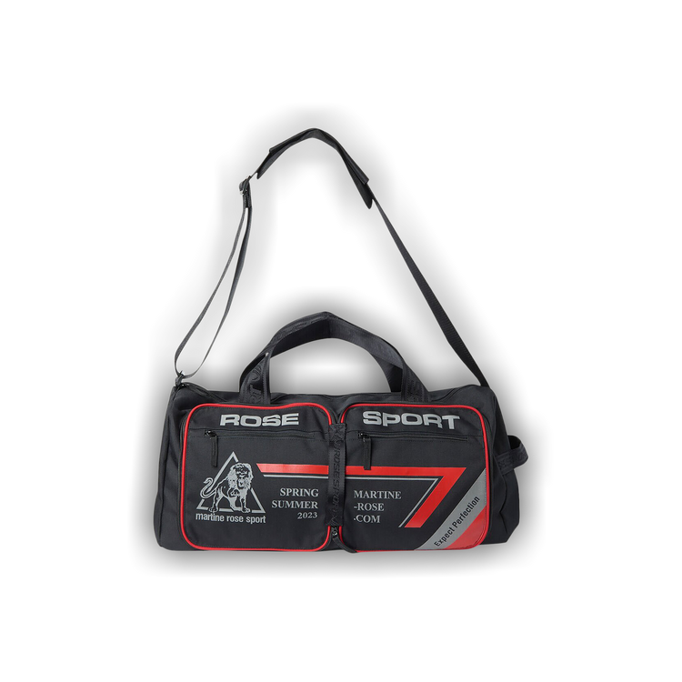 Buy Martine Rose Foldable Sports Bag 'Black' - MRSS23 1122