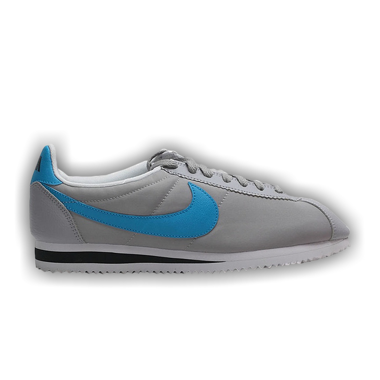 NIKE CLASSIC CORTEZ NYLON WOLF GREY/ Buy Nike Classic Cortez Nylon \u0027Wolf Grey Vivid Blue\u0027 - 532487 041