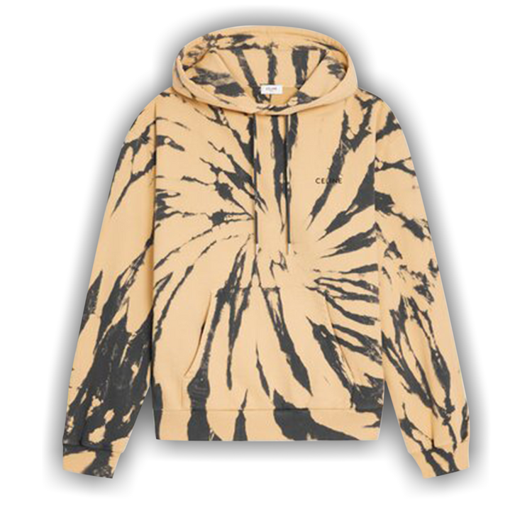 Buy CELINE Tie Dye Hoodie 'Grey/Beige/Black' - 2Y91B333U