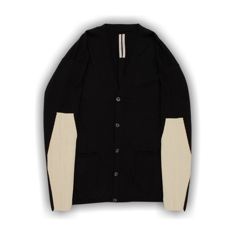 トップス Rick Owens Peter Cardigan pearl Rick Owens Wool Peter Cardigan - Size Medium - Pearl - NEW