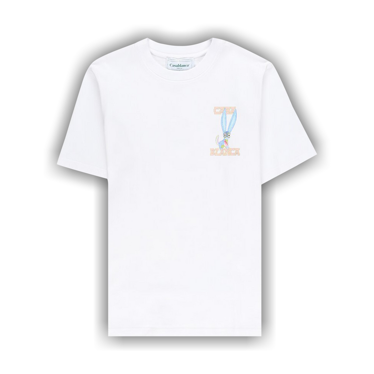 Buy Casablanca Souvenir T-Shirt 'White' - MS23 JTS 001 14 WHIT | GOAT