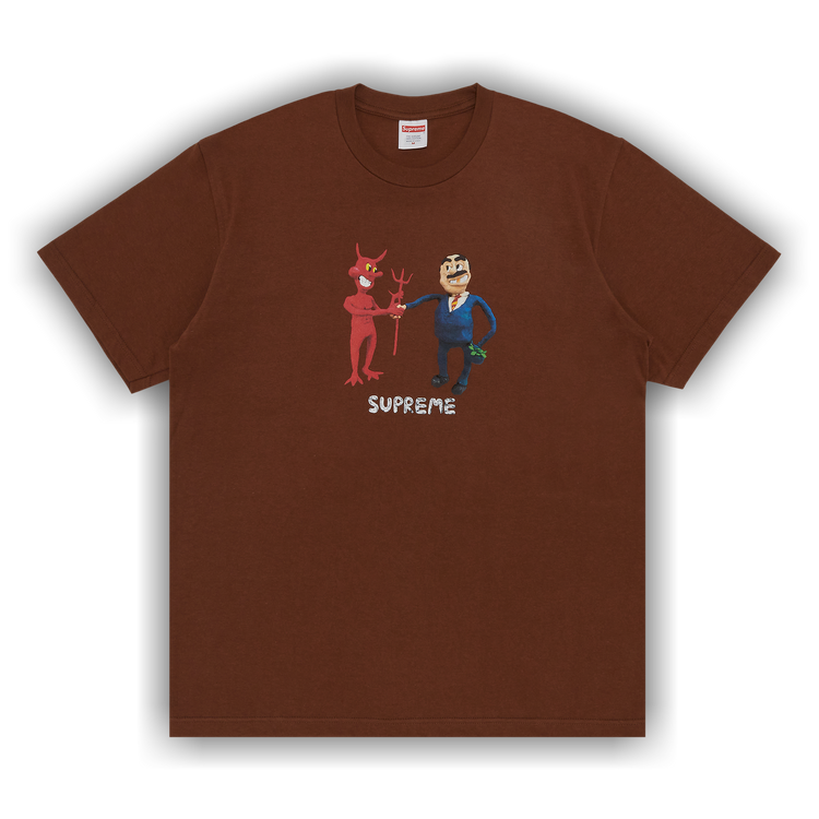 Buy Supreme Business Tee 'Brown' - SS23T61 BROWN | GOAT
