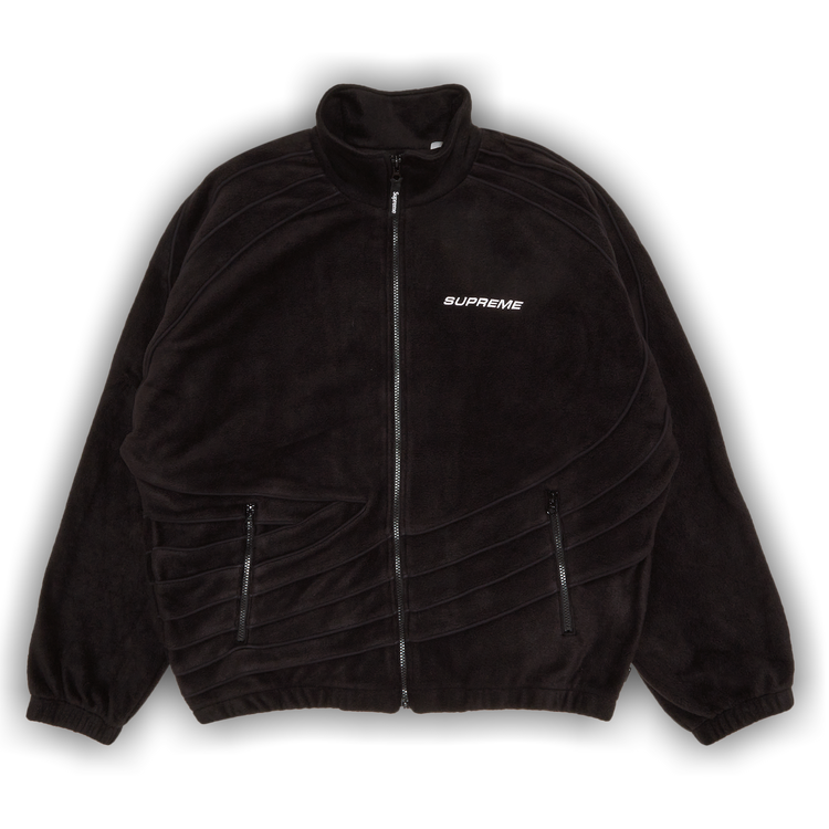 Buy Supreme Racing Fleece Jacket 'Black' - SS23J59 BLACK | GOAT