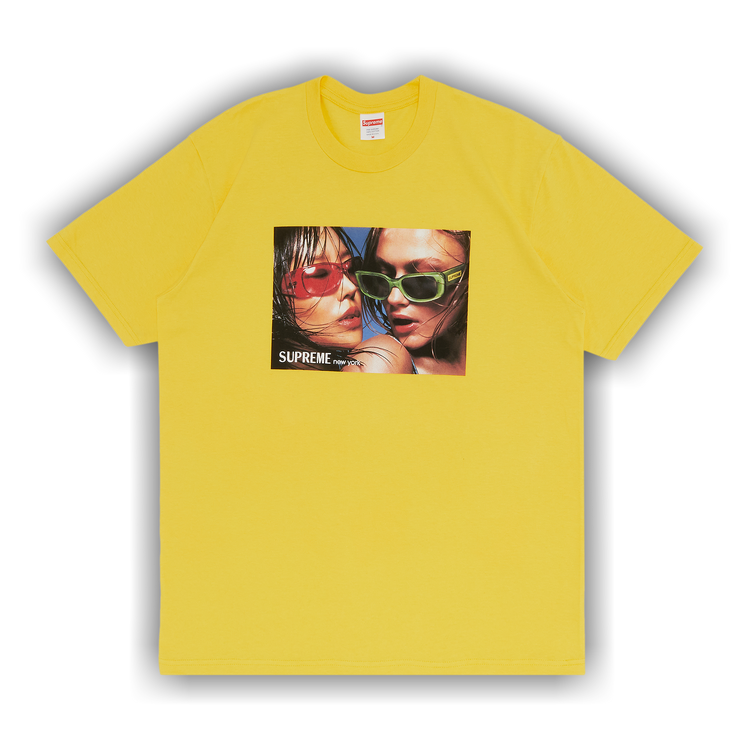 Buy Supreme Eyewear Tee 'Yellow' - SS23T63 YELLOW | GOAT IT