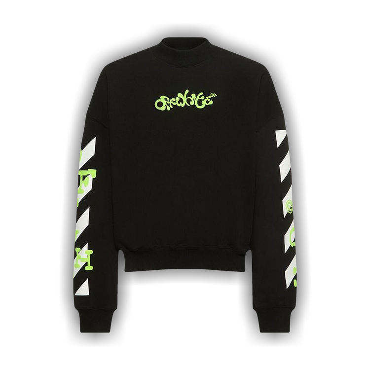 ♪【OFF-WHITE】オフホワイト OPPOSITE ARR BOXY CREWNECK Off-White Opposite Arr Boxy Crewneck Sweatshirt | DEFSHOP
