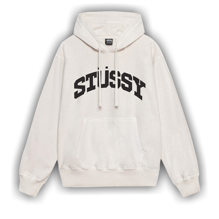 Buy Stussy Block Sport Pigment Dyed Hoodie 'Natural