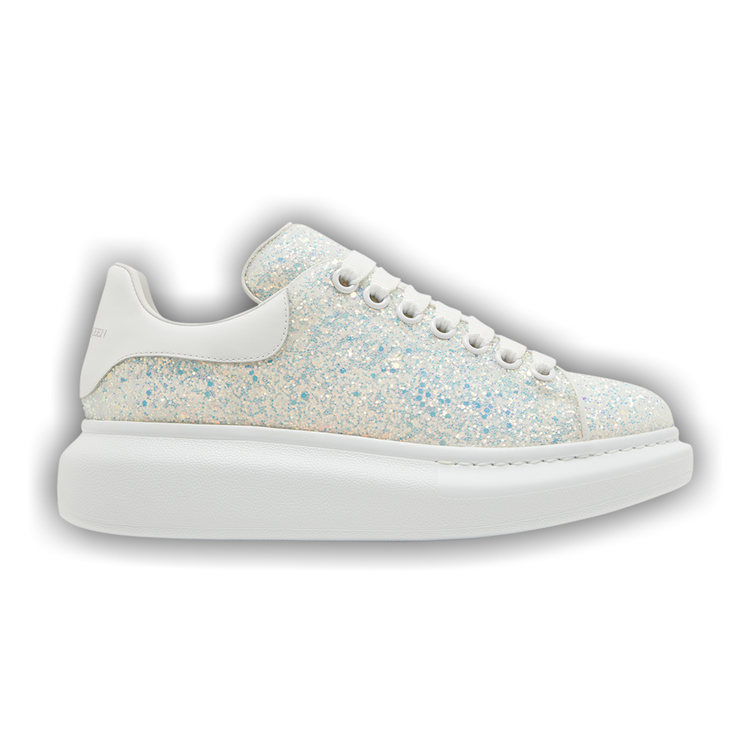 Buy Alexander McQueen Wmns Oversized Sneaker Silver Glitter
