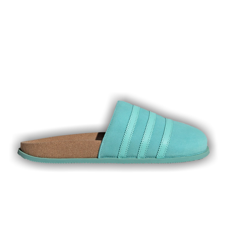 Buy Adimule Leather Slide 'Easy Mint' - GY2554 | GOAT