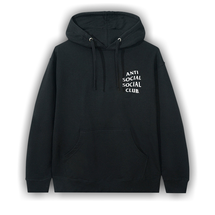 Anti social social club black hoodie 2025