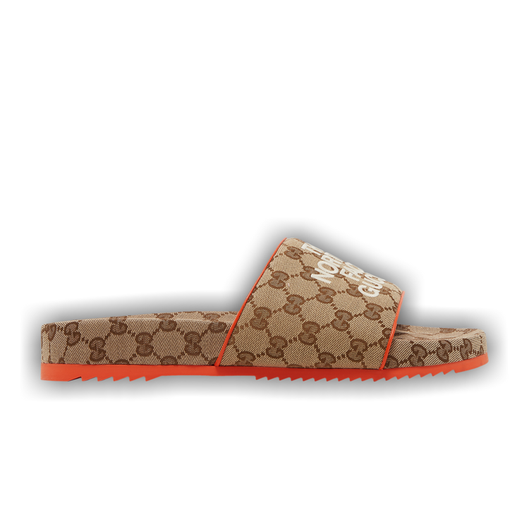 ☆ THE NORTH FACE x GUCCI GG Slide WMNS コラボサンダル ☆ Buy The North Face x Gucci Wmns Slide 'Beige Orange Monogram