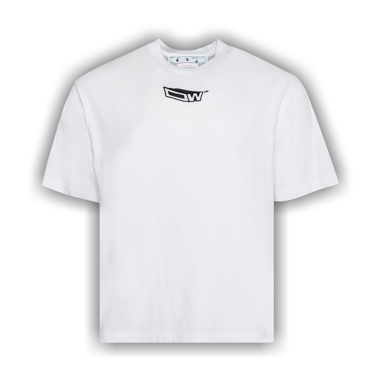 OFF-WHITE Graffiti Freestyle Oversize Skate T-Shirt in White/Black – MARAIS