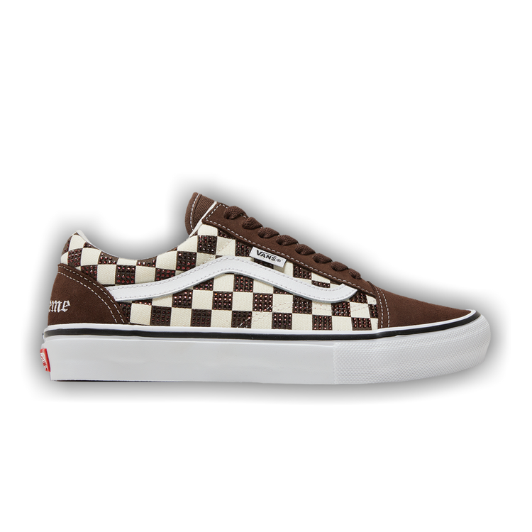 Buy Supreme x Swarovski x Skate Old Skool 'Brown
