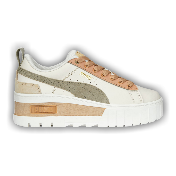 PUMA Mayze Wedge Pastel Wns アイボリー 38 Women's sneakers and shoes Puma Mayze Wedge Pastel Wns Puma