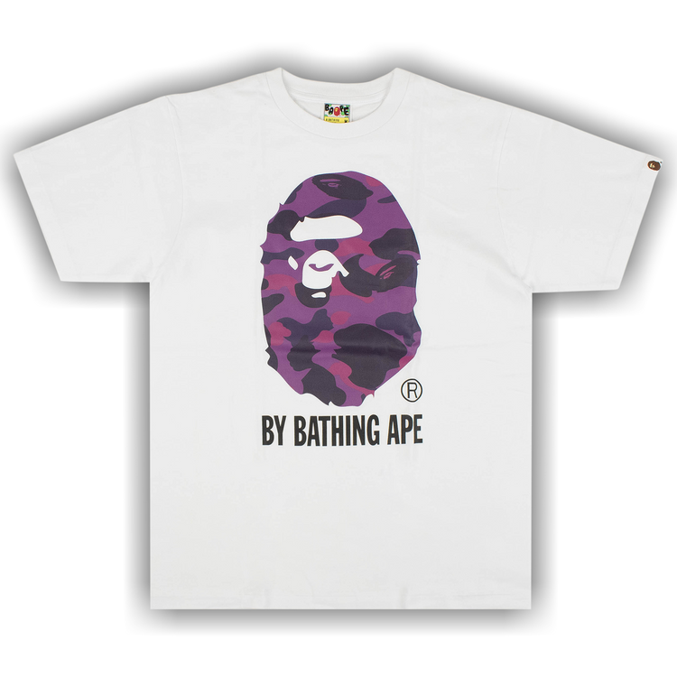 Size xxl BAPE Color Camo By Bathing Ape Tee White Purple
