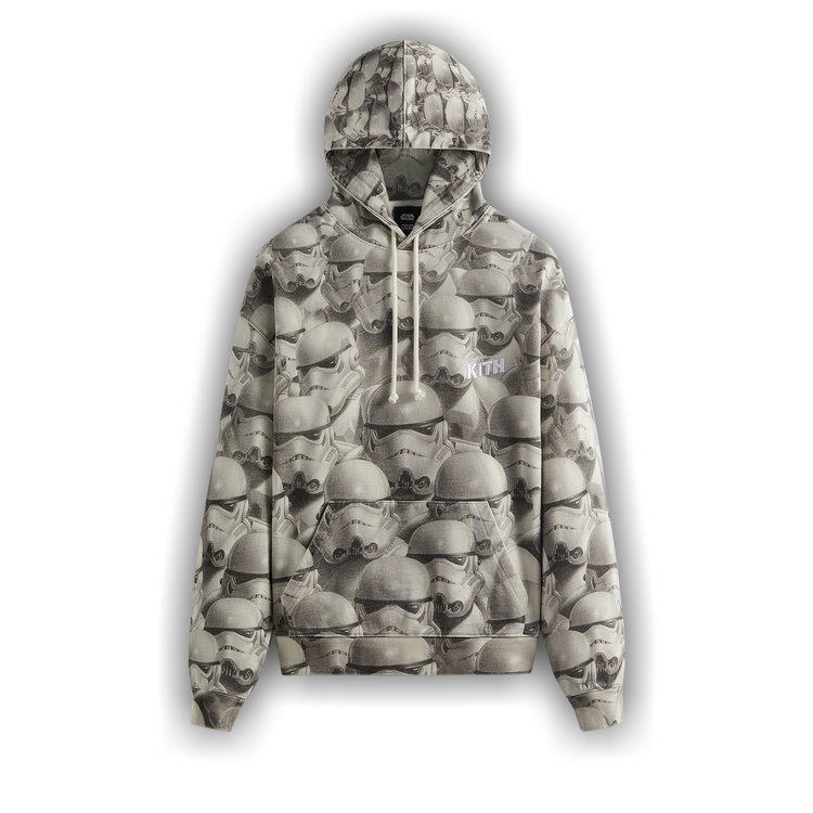 Buy Kith x Star Wars Stormtrooper Vintage Hoodie 'Waffle