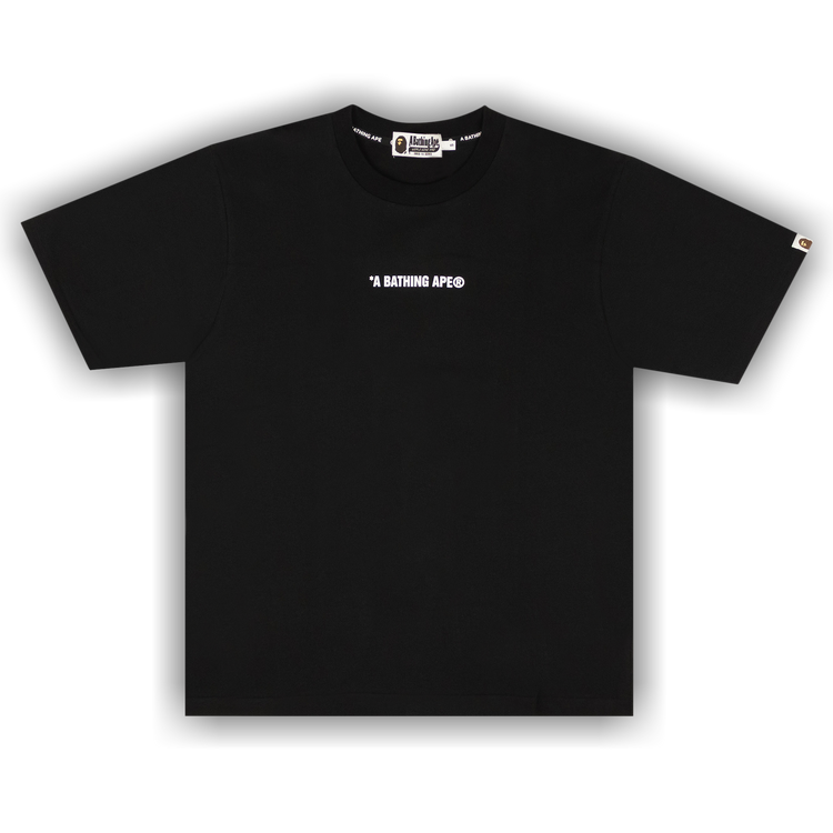 Buy BAPE Giant Ape Head Relaxed Fit Tee 'Black' - 1I80 109