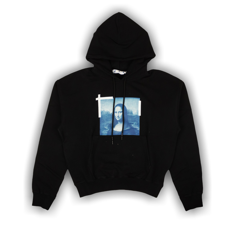 Buy Off White Monalisa Over Hoodie Black OMBB037C99FLE0051045 GOAT