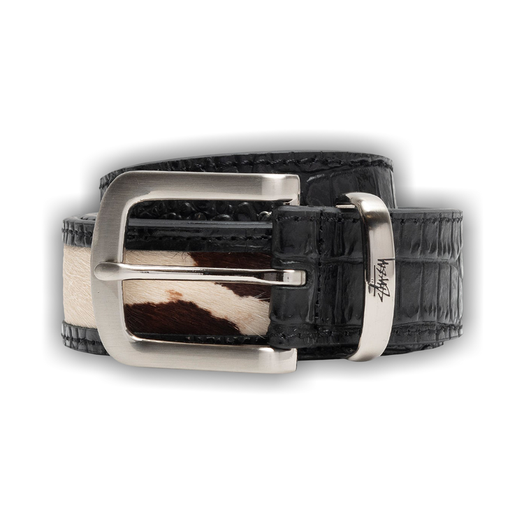Stussy Patent Leather Belt Neon Orange Men's - SS24 - US