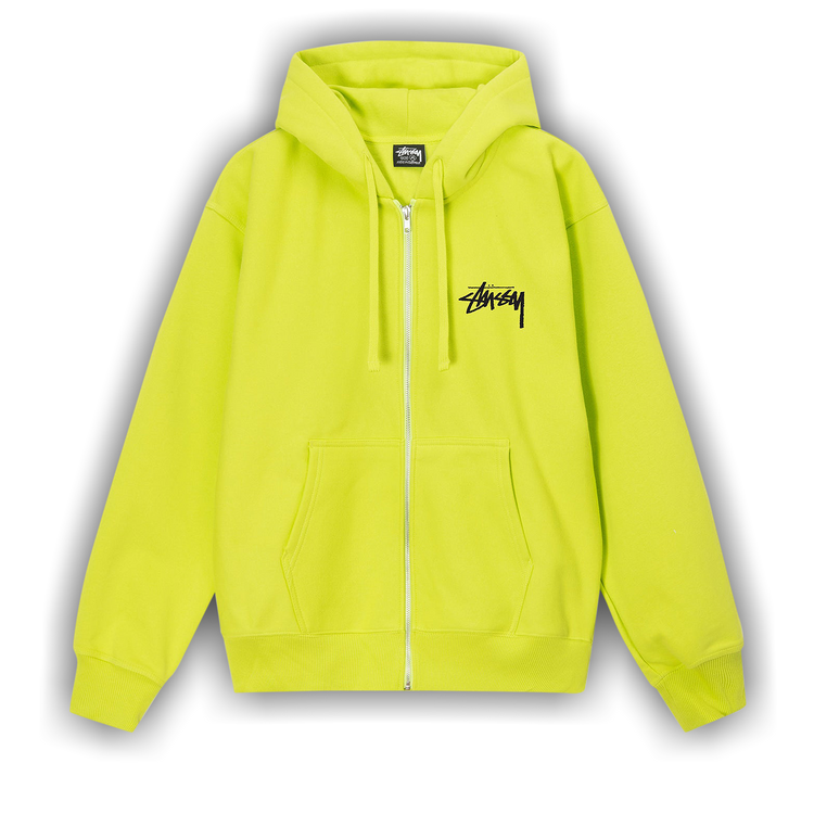 Buy Stussy Sara Zip Hoodie 'Keylime' - 1974903 KEYL | GOAT
