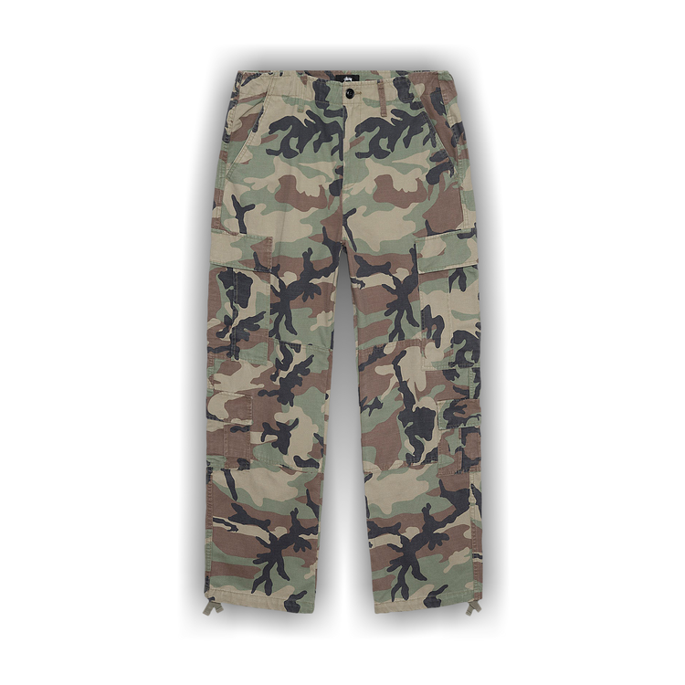 Buy Stussy Ripstop Surplus Cargo 'Camo' - 116586 CAMO | GOAT