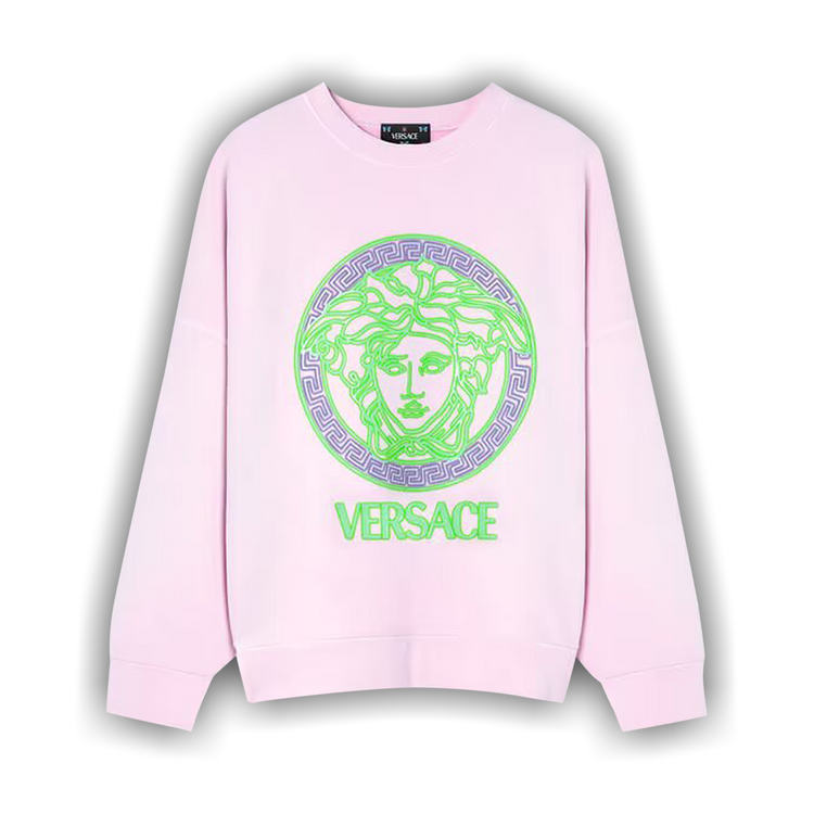 スウェット・トレーナー Versace Sweatshirt With Logo V-Emblem Zip Hoodie | VERSACE US
