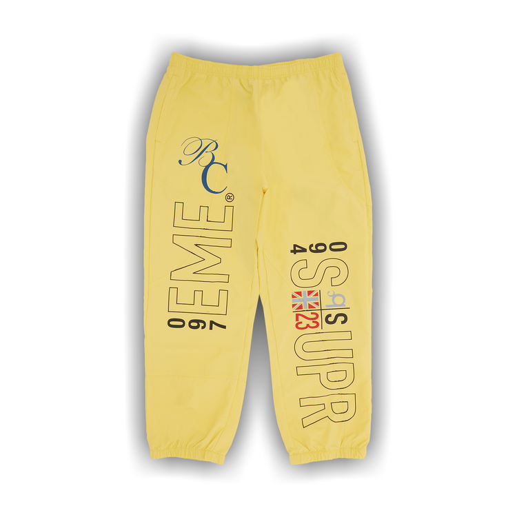 Buy Supreme x Bernadette Corporation Track Pant 'Pale Yellow