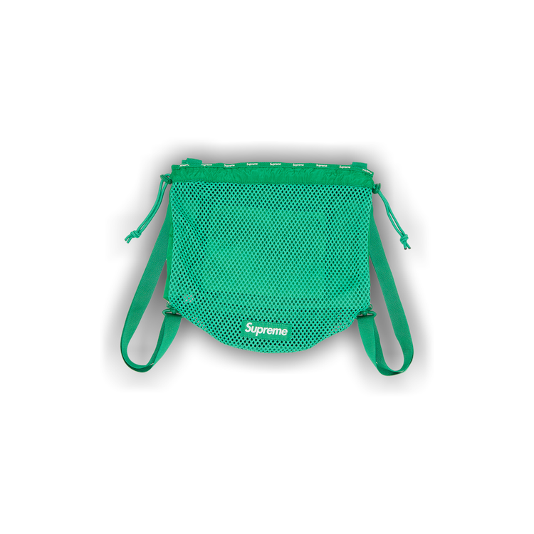 Buy Supreme Mesh Small Backpack 'Green' - SS23B21 GREEN | GOAT