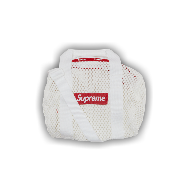 Supreme Mesh Mini Duffle Bag 'White'