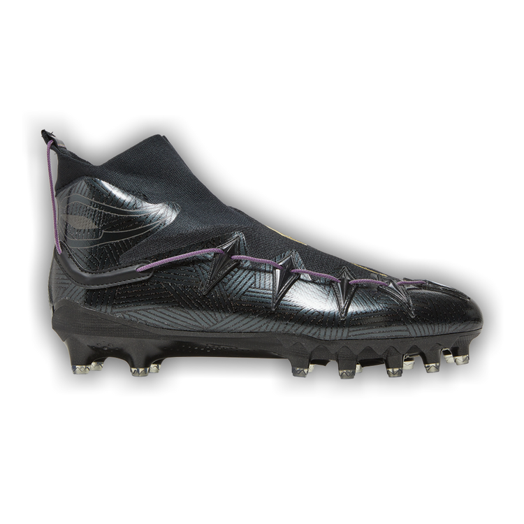 Black panther football cleats on sale