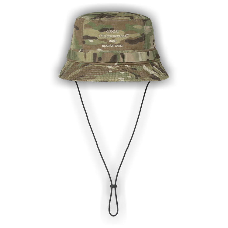 ハット thisisneverthat Damaged Denim Jungle Bucket Hat Damaged Denim Jungle Bucket Hat - thisisneverthat®