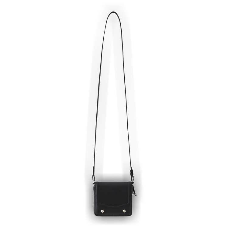Buy Lemaire Ransel Square Zip Wallet 'Black' - AC1009 LL0016 001