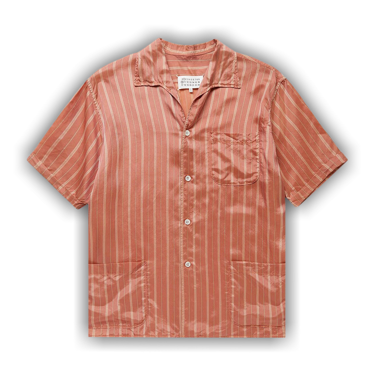 Buy Maison Margiela Short-Sleeve Shirt 'Pink' - S50DR0003 S60380
