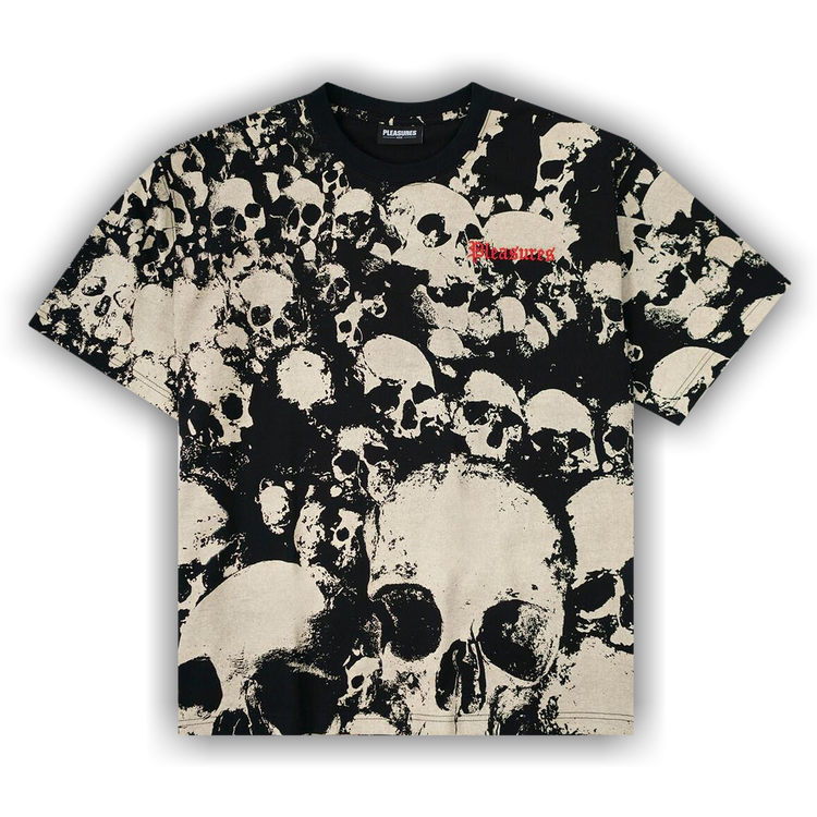 Buy Pleasures Despair Heavyweight T-Shirt 'Black' - P23SU008