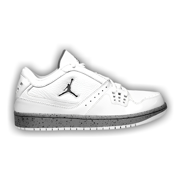 Buy Jordan 1 Flight Low White Cement 350610 107 GOAT