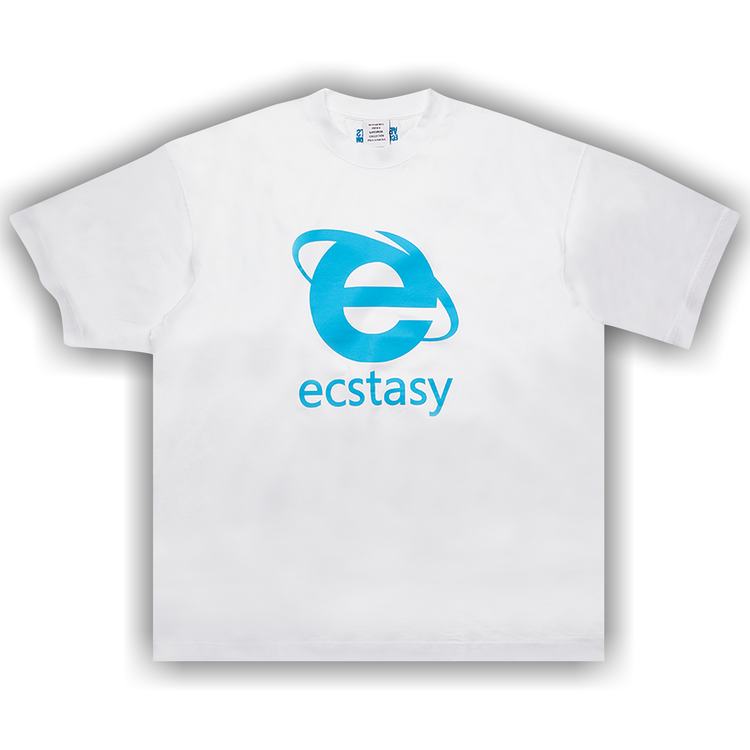 Buy Vetements Ecstasy Shirt 'White' - UE54TR230W WHIT | GOAT