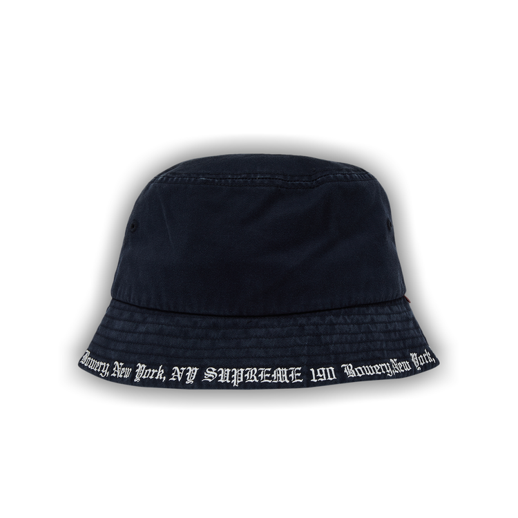 Buy Supreme Embroidered Brim Crusher 'Navy' - SS23H103 NAVY