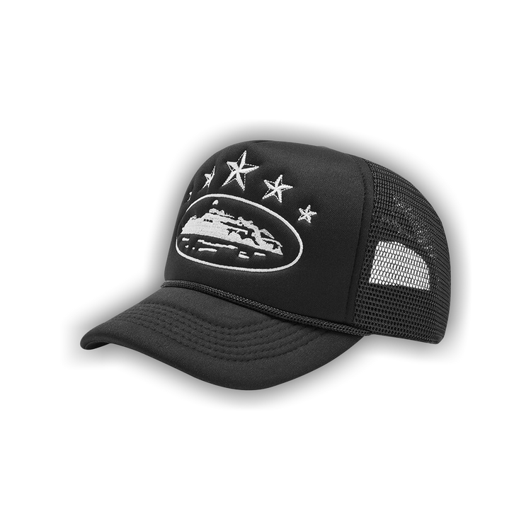 即発送 CORTEIZ ALCATRAZ PREMIUM TRUCKER CAP Buy Corteiz 5 Starz Alcatraz Trucker 'Black' - 7892