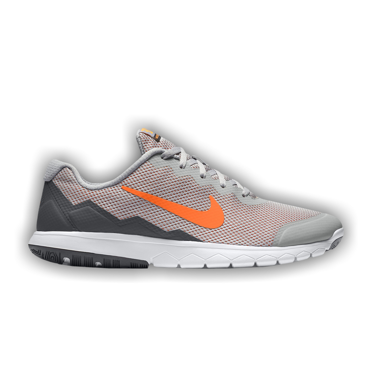 Buy Flex Experience Run 4 4E Wide Grey Total Orange 749173 003 GOAT