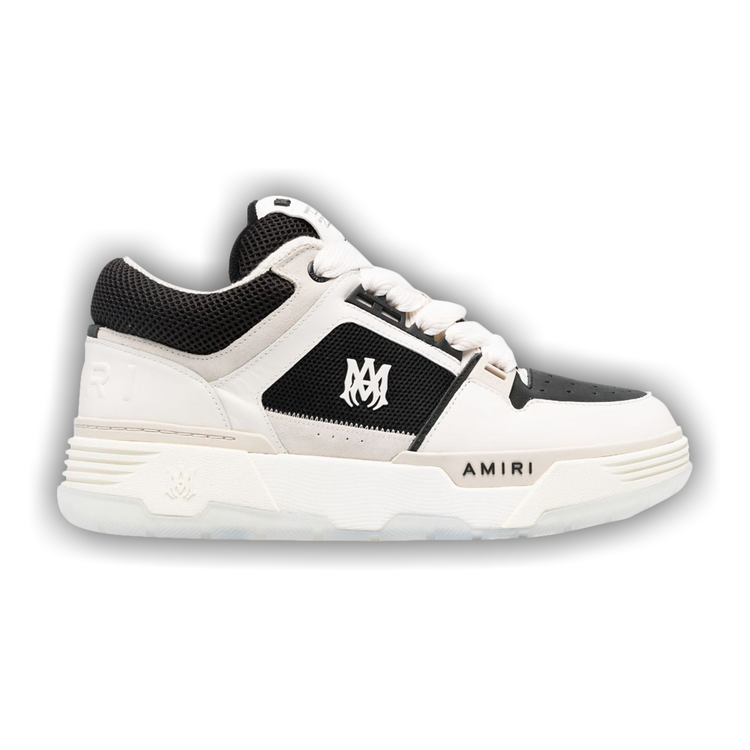 スニーカー AMIRI Sneakers White (AMFOSR1097 WHITE BLACK) AMIRI MA1 SNEAKERS IN LEATHER AND FABRIC – Suit Negozi Row