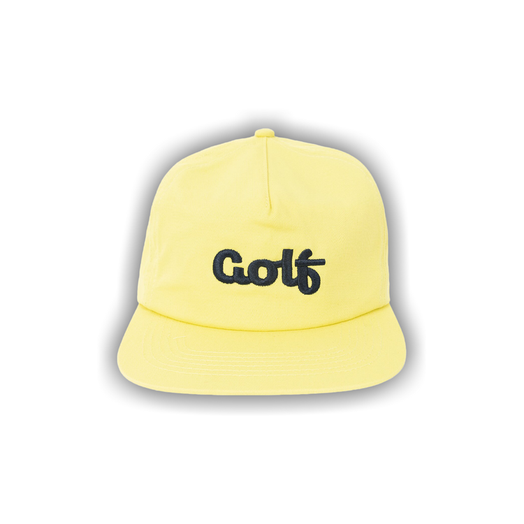 GOLF WANG キャップ 5 GOLF WANG Peace 5パネル キャップ ロゴ Navy Green 送料込み